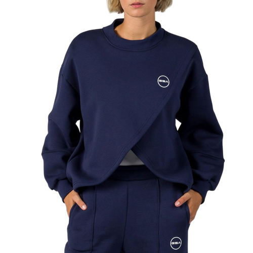 Felpa Cruise Da Donna Con Interno In Fleece E Tessuto In Cotone