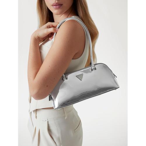 Women's Arnela Shoulder Bag with Double Handle & Zipper Closure
