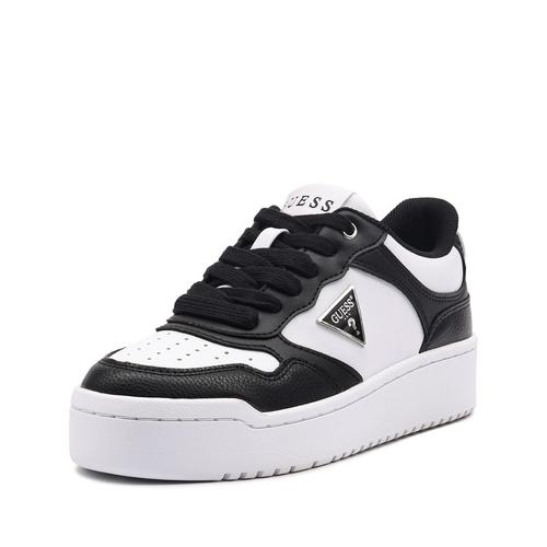 Women's Miram Sneakers with Black & White Design