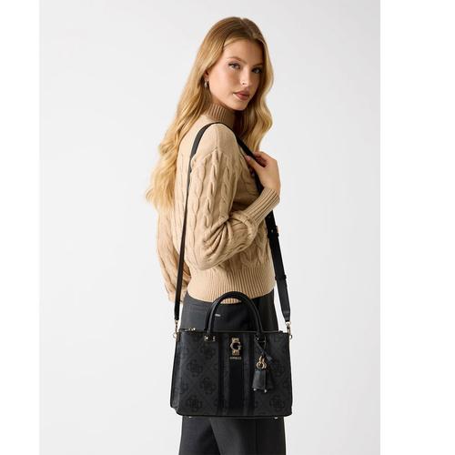 Women's Erenia Handbag with Zip & Button Closure