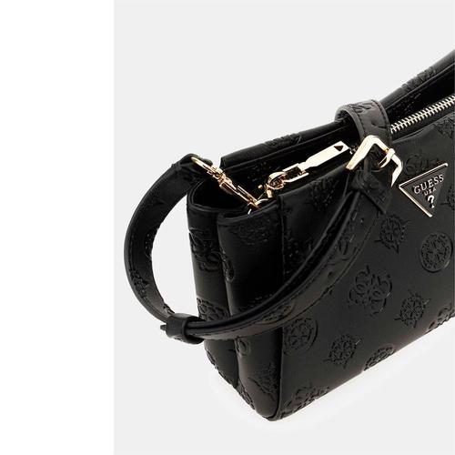 Women's Tisha Mini Handbag with Metallic Triangular  Logo