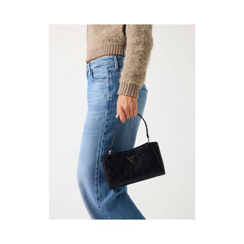 Women's Tisha Mini Handbag with Metallic Triangular  Logo