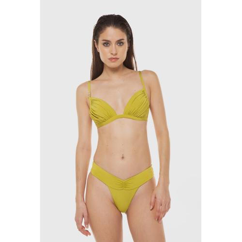Women's Brazilian Satin Microfibre Bikini Bottoms