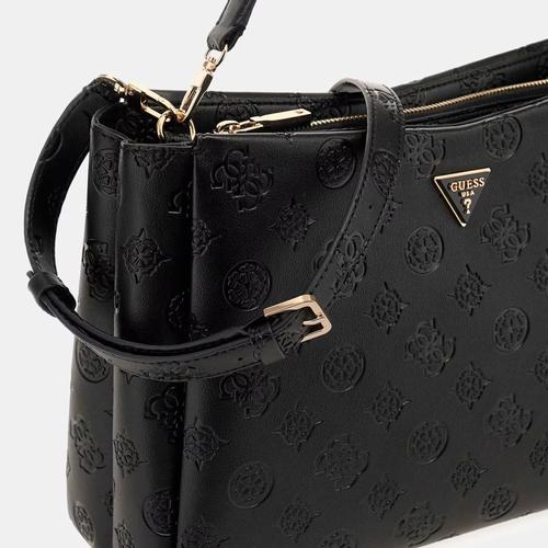 Women's Tisha Handbag with Zipper Closure and Gold-tone Details