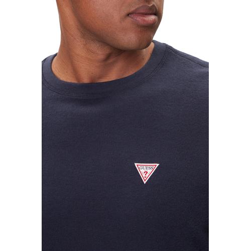 Men's Mini Triangle Long Sleeve Top with Subtle Detail