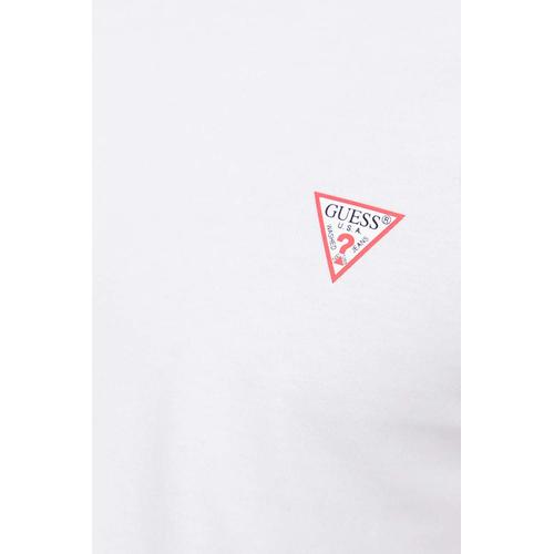 Men's Short Sleeve Small Triangle Logo Print T-shirt