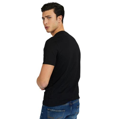 Men's Short Sleeve Small Triangle Logo Print T-shirt