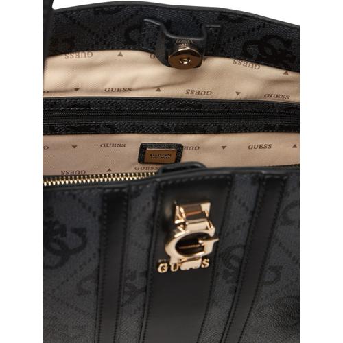 Women's Erenia 4G Logo Shoulder Bag with Zip & Button Closure