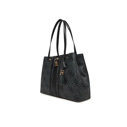 Women's Erenia 4G Logo Shoulder Bag with Zip & Button Closure