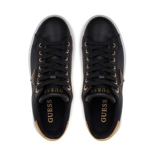 Women’s Denesa Sneakers with Metallic Back Insert & Lace-Up Closure