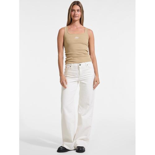 Women's G11 High-Waisted Straight Leg Denim Pants