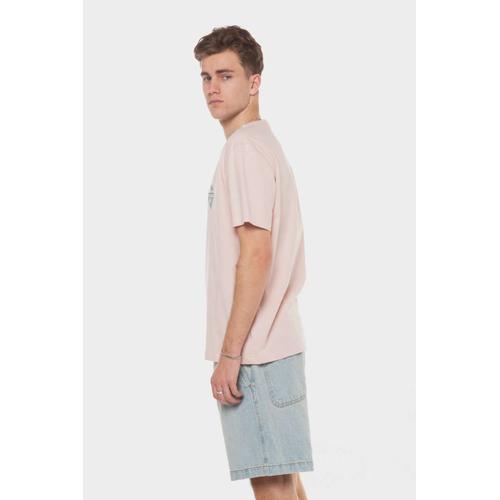 Men's Palm Tree T-Shirt with Logo Print on the Chest