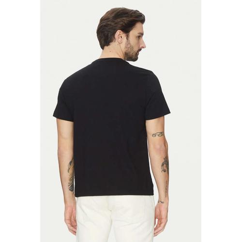 Men's Palm Tree T-Shirt with Logo Print on the Chest