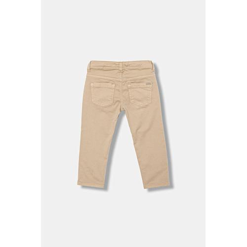 Kids' Straight Fit Trousers with Zipper & Snap Closure