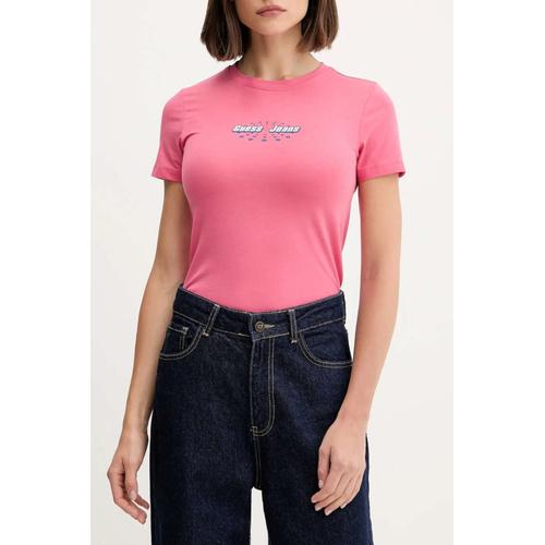 Women's Rounded Logo T-Shirt with Regular Fit