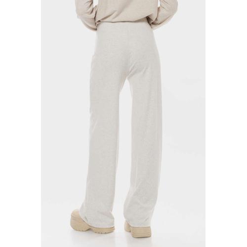 Women’s Elsa Trousers with Elastic Waist and Side Metal Logo