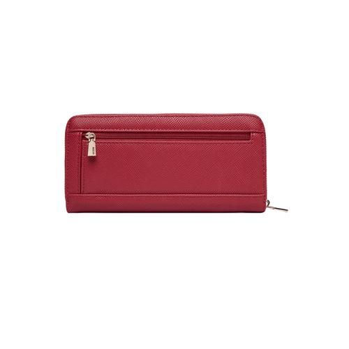 Women's Laurel Wallet with Zip Closure & Metal Details