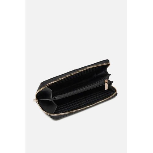 Women's Laurel Wallet with Zip Closure & Metal Details