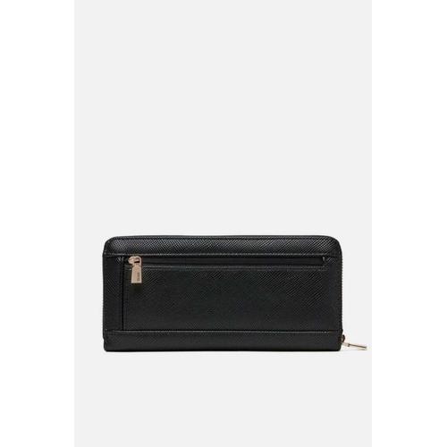 Women's Laurel Wallet with Zip Closure & Metal Details