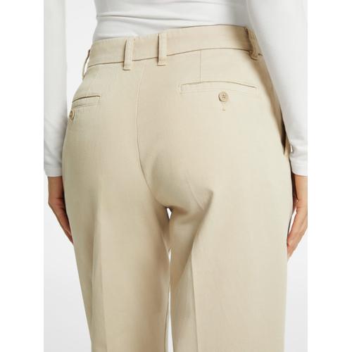 Women's Wide Leg High-Waisted Pants with Five-Pocket Design