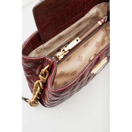 Women's Eire Mini Handbag with Detachable Strap & Metal Logo