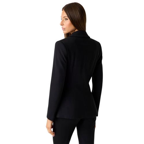 Women's Single-Breasted Blazer with Classic Notched Lap