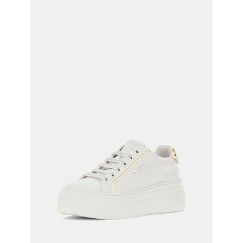 Women's Ameria Sneakers with Patent Logo Detail