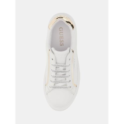 Women's Ameria Sneakers with Patent Logo Detail