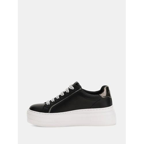 Women's Ameria Sneakers with Patent Logo Detail