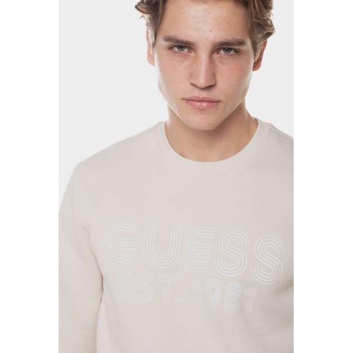 Men's Beau Sweatshirt with Embossed Front Logo
