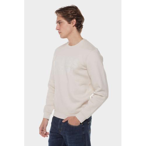 Men's Beau Sweatshirt with Embossed Front Logo