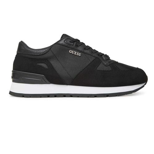 Men’s Tresa Faux Leather Sneakers with Suede Inserts & 2.5 cm Crepe Sole