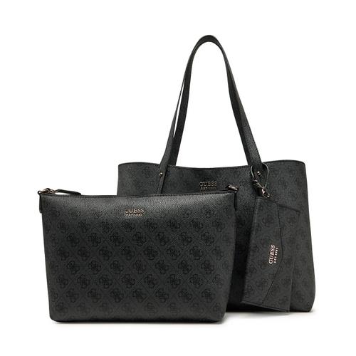 Γυναικεία Τσάντα Ώμου Brenton με Εκτύπωση 4G & Ενσωματωμένο Τσαντάκι Χειρός