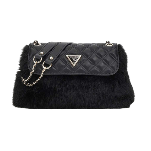 Women's Lise Crossbody Bag with Flap Button Closure