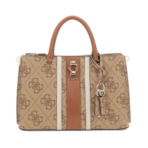 Damen Erenia Handtasche mit Reißverschluss- und Knopfverschluss