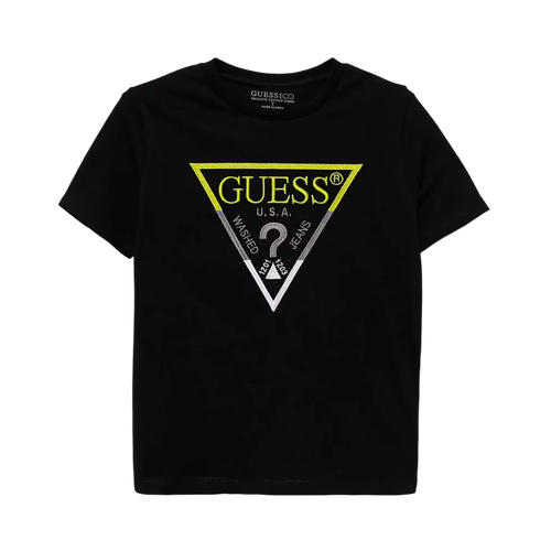 T-Shirt en Coton pour Enfant avec Graphique Triangle Audacieux