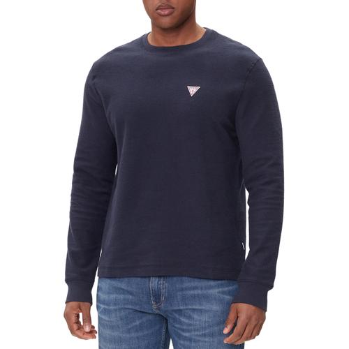 Herren Mini Triangle Langarm-Top mit Subtilen Details