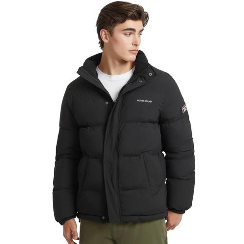 Herren Pufferjacke mit Vollem Reißverschluss und Praktischen Seitentaschen