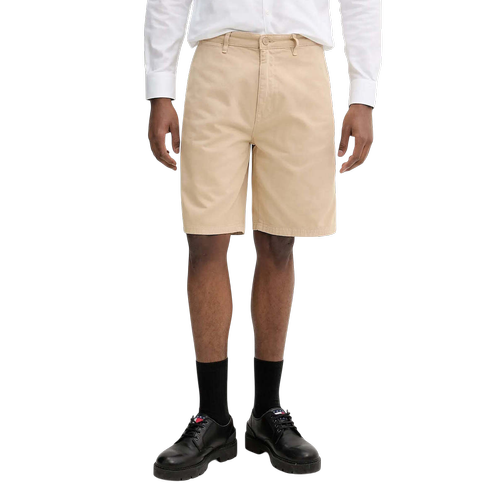 Herren Chino Shorts Mit Regulärer Passform, Reißverschluss Und Knopfverschluss