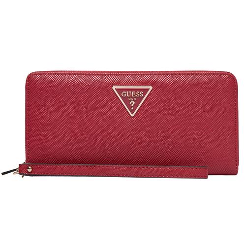 Women's Laurel Wallet with Zip Closure & Metal Details