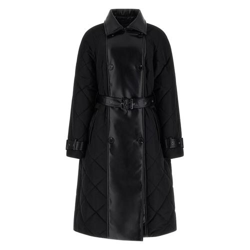 Women's Alexane Coat with Double-Button Front Closure & Detachable Belt