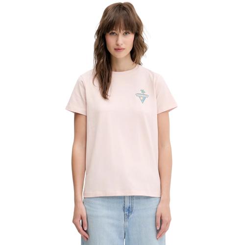 Women's Triangle T-Shirt with Round Neckline & Short Sleeves