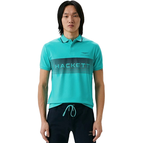 Hackett London Men's Gradient Hackett Polo Blouse PN: HM562950 - Picture 8 of 8