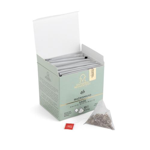 Organic Sage Tea with Aromatic Organic Herbs from Mount Athos (Salvia Officinalis) - 15g