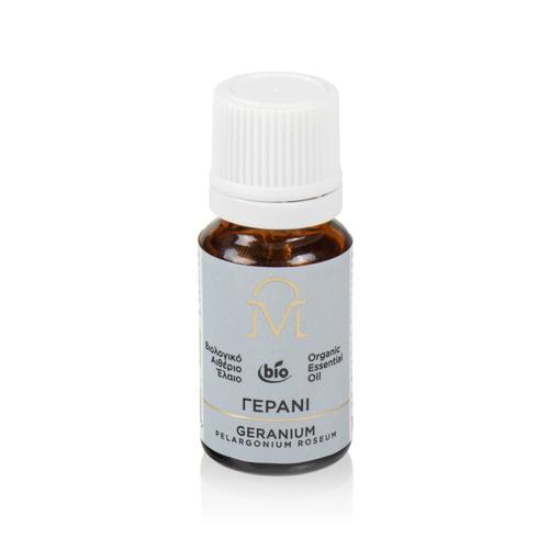 Organic Geranium Essential Oil (Pelargonium Roseum) - 10 ml