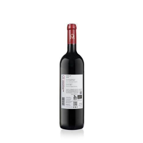 Red Wine from the Vineyard of Vatopedi Organically Grown - Merlot 2022 (750ml)