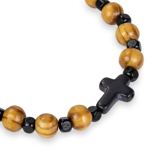 Bracelet with Wooden Beads from Mount Athos