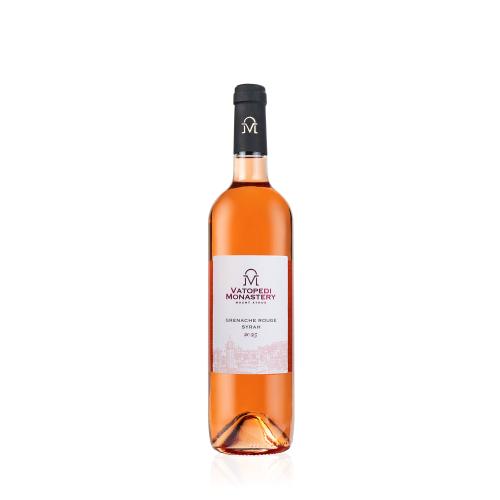 Vino Rosé dal Vigneto di Vatopedi Coltivato Organicamente - Grenache Rouge Syrah 2025 (750ml)
