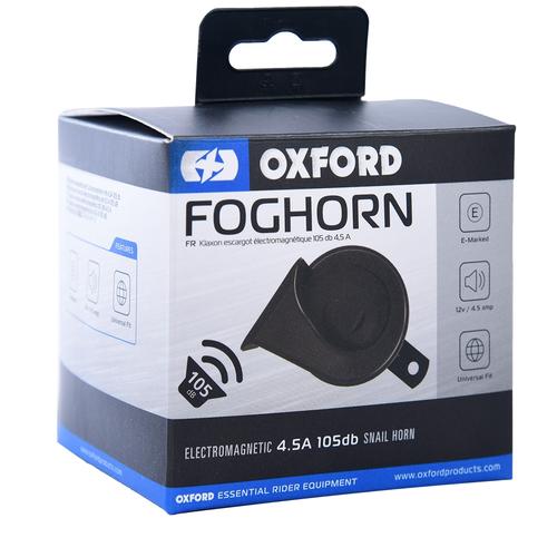 Foghorn 12V Motorcycle Horn – 105dB, Waterproof, Low-Tone 400MHz & E-Mark Approved