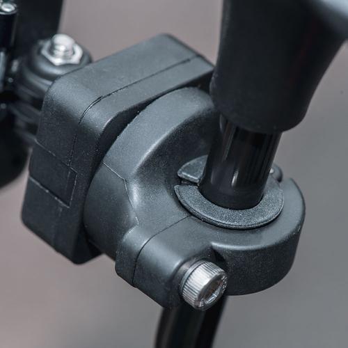 CLIQR Mirror Bracket Phone Mount – Universal Motorcycle Smartphone Holder for 10–16mm Mirror Stems